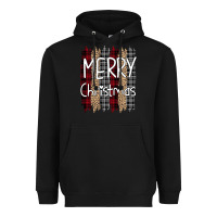 Black merry christmas leopard print Heavyweight Hoodie - Bettercallsaul