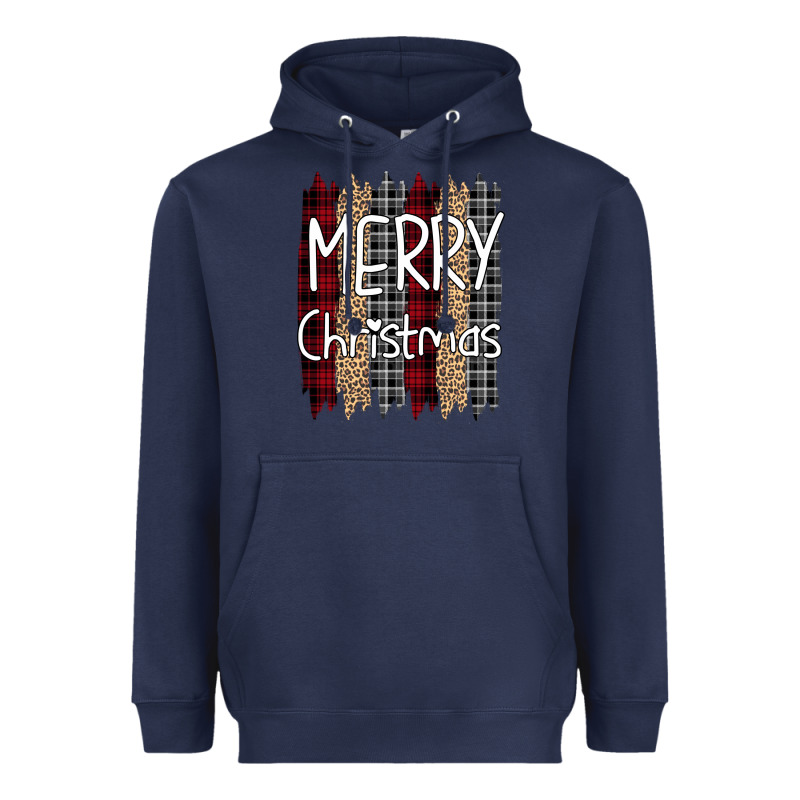 Merry Christmas Leopard Print Heavyweight Hoodie by Bettercallsaul | Teevron
