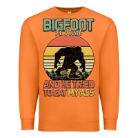 Carrot Bigfoot is real and he tried to eat my ass Premium Sweatshirt - Bettercallsaul