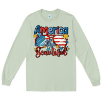 Matcha america the beautiful Long Sleeve Tee - MaliasSmallBusiness