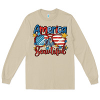 Mushroom america the beautiful Long Sleeve Tee - MaliasSmallBusiness