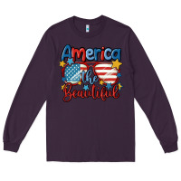 Plum america the beautiful Long Sleeve Tee - MaliasSmallBusiness
