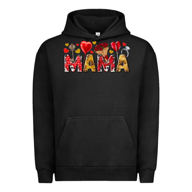 Valentine's Day Mama Mother's Day Urban Hoodie by HowdyJamesFarm | Teevron