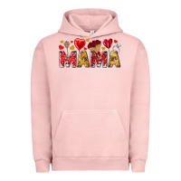 Pigment Salmon Valentine's Day Mama Mother's Day Urban Hoodie - HowdyJamesFarm