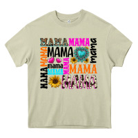 Mama Gemstone Sunflower Heavy Core Tee | Teevron