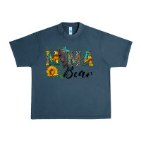 Midnight Navy blue mama bear with cute bear Urban Heavy Tee - Artiststas