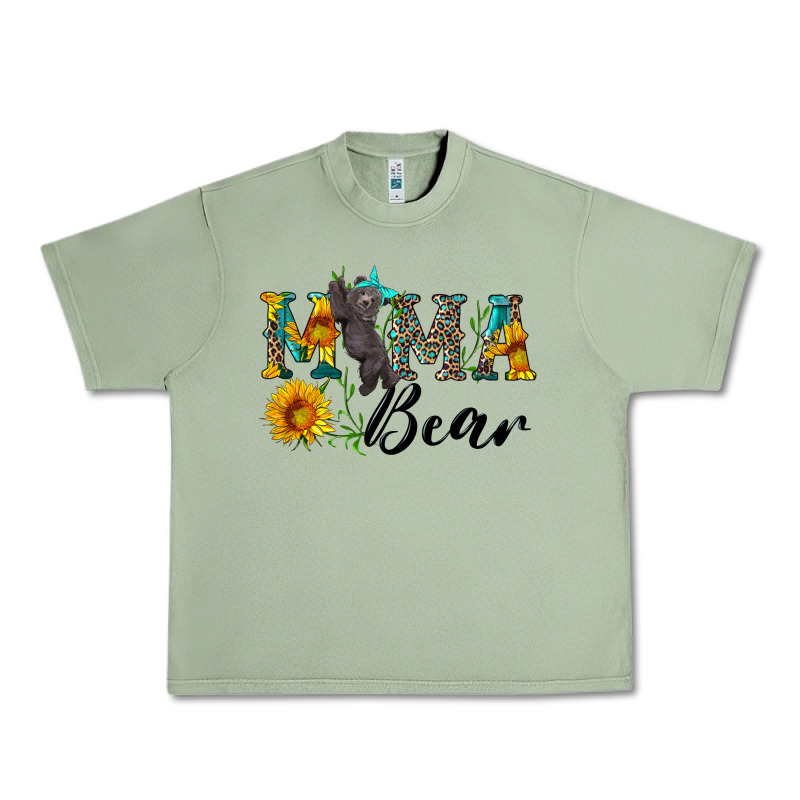 Blue Mama Bear With Cute Bear Urban Heavy Tee by Artiststas | Teevron