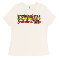 Bone spanish teacher Ladies Tee - texasbilliewilder