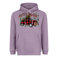 Lavender Merry Christmas Truck Heavyweight Hoodie - Bettercallsaul
