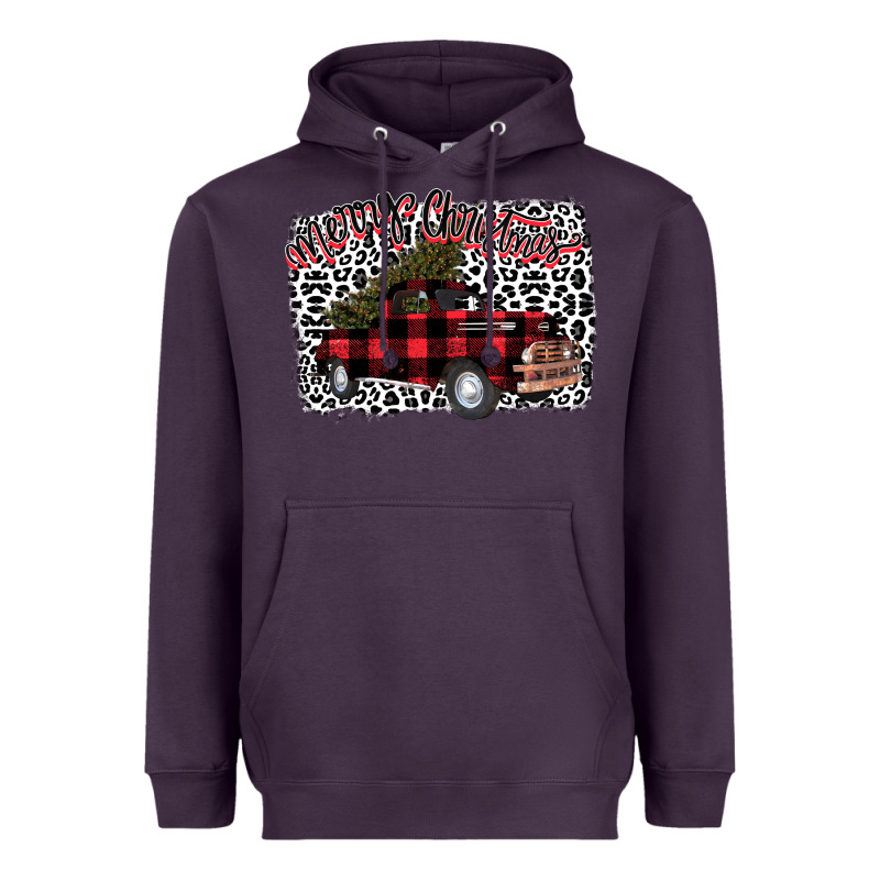 Merry Christmas Truck Heavyweight Hoodie by Bettercallsaul | Teevron