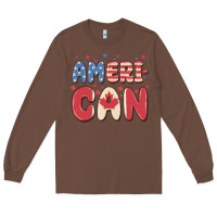 Chestnut American Long Sleeve Tee - MaliasSmallBusiness