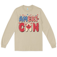 Mushroom American Long Sleeve Tee - MaliasSmallBusiness