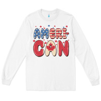 White American Long Sleeve Tee - MaliasSmallBusiness