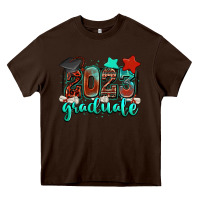 Chocolate Brown 2023 graduate Heavy Core Tee - Zillion Design Studio