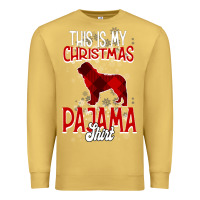 Antique Gold This Is My Christmas Pajama Shirt Premium Sweatshirt - Bettercallsaul