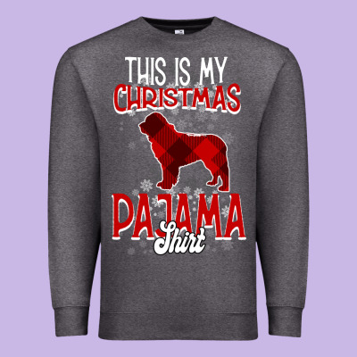 This Is My Christmas Pajama Shirt Premium Sweatshirt Designed By Bettercallsaul