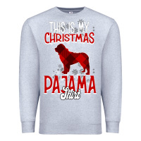 Heather Grey This Is My Christmas Pajama Shirt Premium Sweatshirt - Bettercallsaul