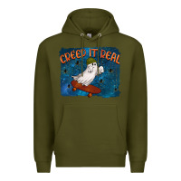 Army Green Creep It Real Premium Hoodie - texasbilliewilder