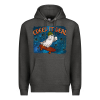Charcoal Heather Creep It Real Premium Hoodie - texasbilliewilder