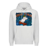 Dove Grey Creep It Real Premium Hoodie - texasbilliewilder
