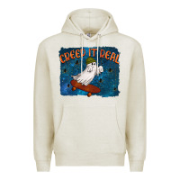 Oatmeal Heather Creep It Real Premium Hoodie - texasbilliewilder