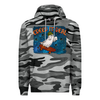 Slate Camo Creep It Real Premium Hoodie - texasbilliewilder