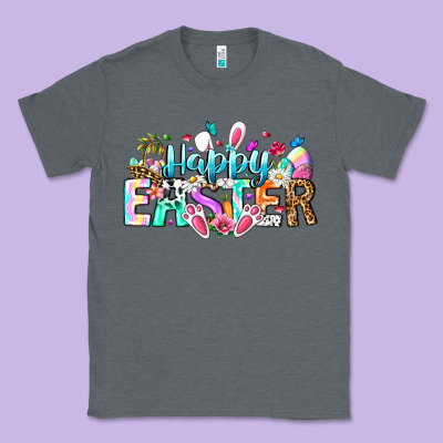 Happy Easter Bunny Classic Tee Designed By Cowhidedigitalart