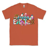 Copper Happy Easter Bunny Classic Tee - CowhideDigitalArt