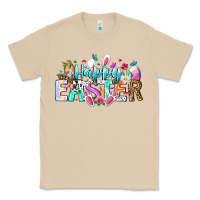Mushroom Happy Easter Bunny Classic Tee - CowhideDigitalArt