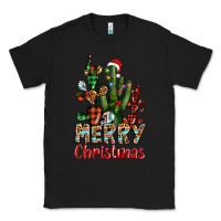 Black merry christmas cactus western Classic Tee - BarkalooDesign