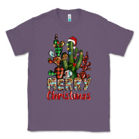 Lavender merry christmas cactus western Classic Tee - BarkalooDesign