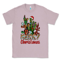 Lilac merry christmas cactus western Classic Tee - BarkalooDesign
