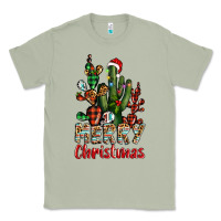 Matcha merry christmas cactus western Classic Tee - BarkalooDesign