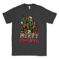 Smoke merry christmas cactus western Classic Tee - BarkalooDesign