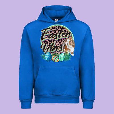 Easter Vibes Easter Day Urban Hoodie Designed By Cowgirlartshop