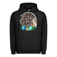 Pigment Black Easter vibes Easter Day Urban Hoodie - CowGirlArtShop