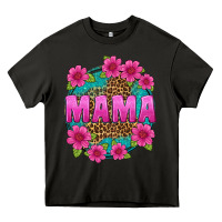 Asphalt mama leopard background Heavy Core Tee - texasbilliewilder