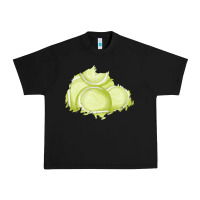 Black tennis patch Urban Heavy Tee - AdoDesignShop