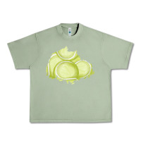 Oil Green tennis patch Urban Heavy Tee - AdoDesignShop