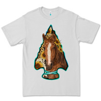 Dove Grey arrowhead horse Premium Tee - RanaPortraitStore