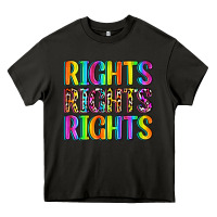 Asphalt rights rights rights (pride) Heavy Core Tee - Zillion Design Studio