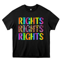 Black rights rights rights (pride) Heavy Core Tee - Zillion Design Studio