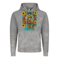 Cloud Rock i hate everyone but coffee helps western skeleton coffee sunflowers 12 Vintage Hoodie - Artiststas