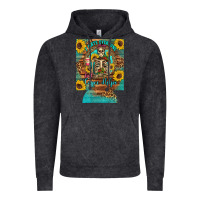 Vintage Black i hate everyone but coffee helps western skeleton coffee sunflowers 12 Vintage Hoodie - Artiststas