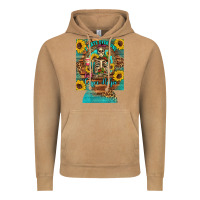Vintage Camel i hate everyone but coffee helps western skeleton coffee sunflowers 12 Vintage Hoodie - Artiststas