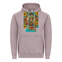 Vintage Zinc i hate everyone but coffee helps western skeleton coffee sunflowers 12 Vintage Hoodie - Artiststas
