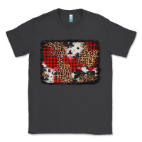 Smoke distressed cowhide leopard christmas background Classic Tee - Jasminsmagicworld