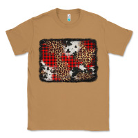 Toasted Coconut distressed cowhide leopard christmas background Classic Tee - Jasminsmagicworld