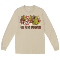 Mushroom tis the season little debbie tree cakes Long Sleeve Tee - JahusDesignShop