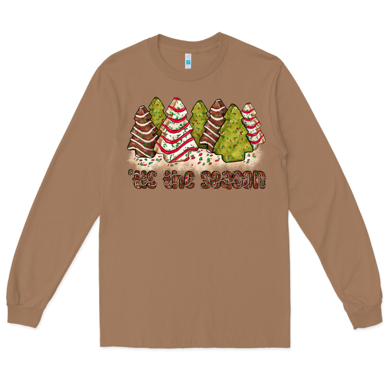 Tis The Season Little Debbie Tree Cakes Long Sleeve Tee by JahusDesignShop | Teevron